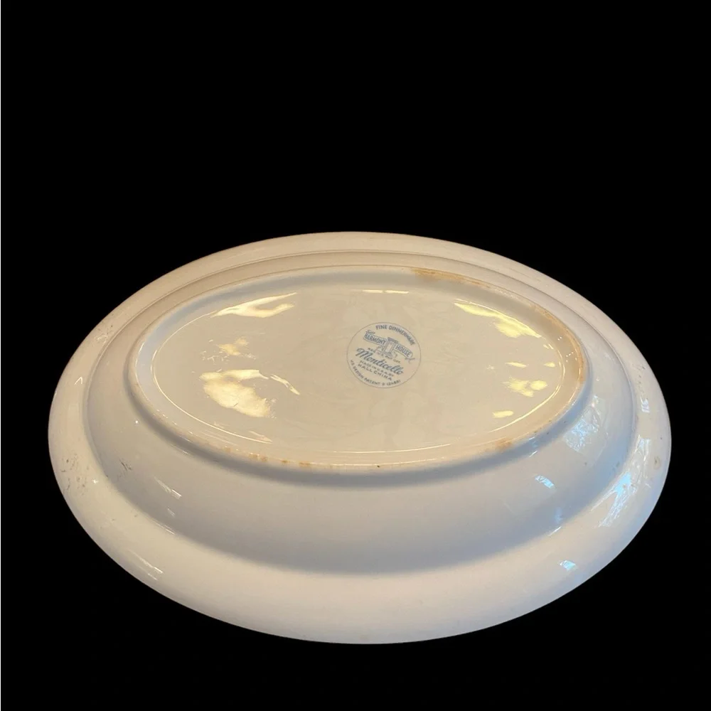 Vintage Harmony House Monticello Oval Vegetable Serving Bowl Hall China